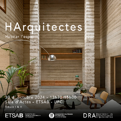 CONFERÈNCIA  HABITAR L'ESPAI | HArquitectes